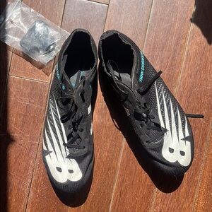 New Balance Black and White Track Shoes